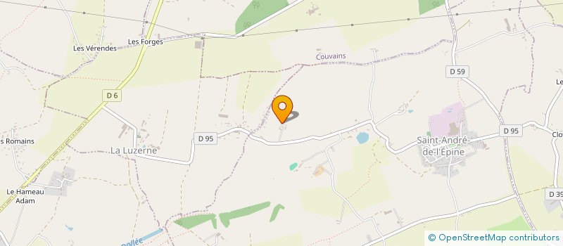 localisation de l'entreprise MONSIEUR JEAN VIARD  LA LUZERNE