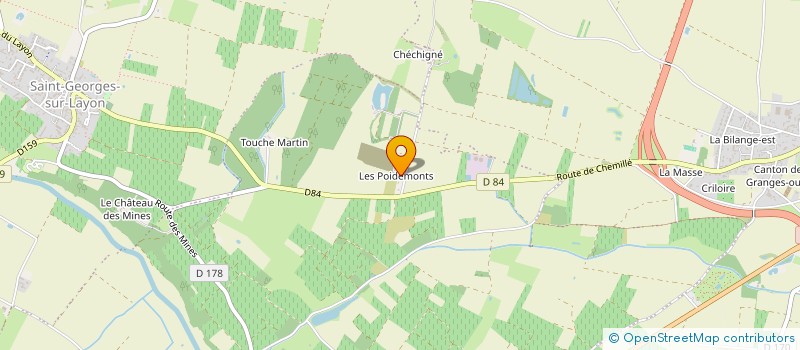 localisation de l'entreprise MONSIEUR JEAN VIAU  DOUE-EN-ANJOU