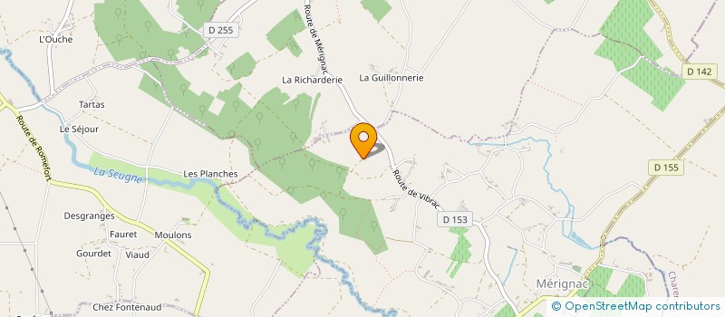 localisation de l'entreprise MONSIEUR JEAN VIAUD  MERIGNAC