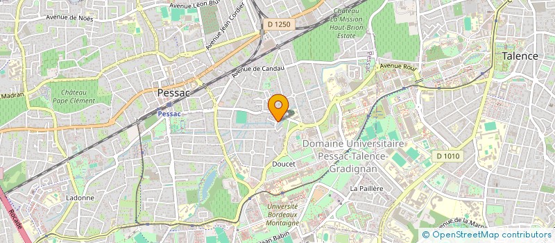 localisation de l'entreprise MONSIEUR JEAN VIAUT à PESSAC