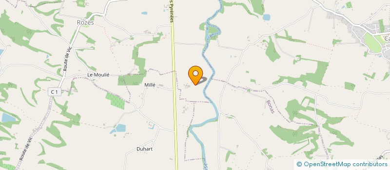 localisation de l'entreprise MONSIEUR JEAN VIC  ROZES