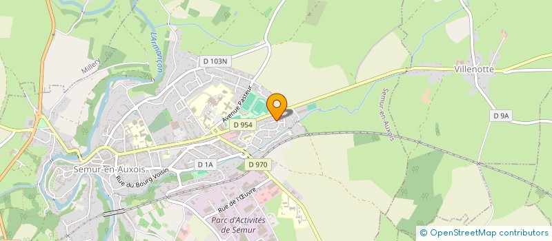 localisation de l'entreprise MONSIEUR JEAN VICENTE à SEMUR-EN-AUXOIS