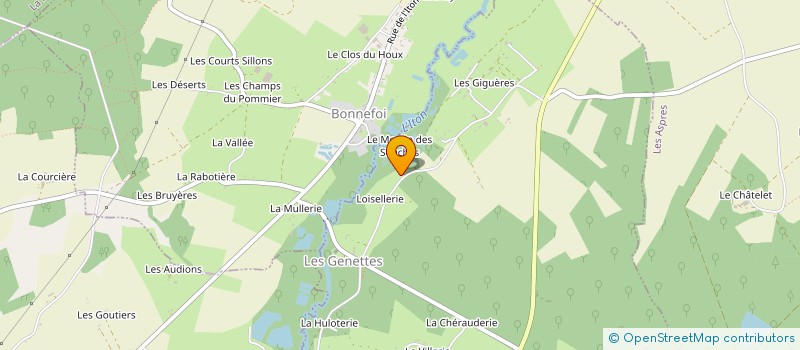 localisation de l'entreprise MONSIEUR JEAN VICQ à LES GENETTES