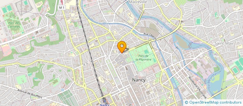 localisation de l'entreprise MONSIEUR JEAN-VICTOR ANDREOLI  NANCY