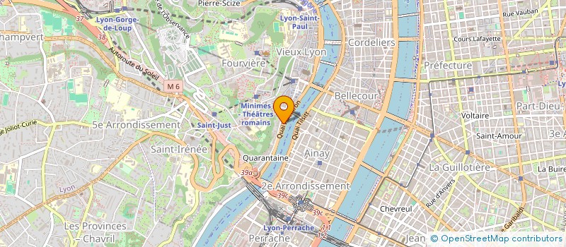 localisation de l'entreprise MONSIEUR JEAN-VICTOR GEOFFROY  LYON