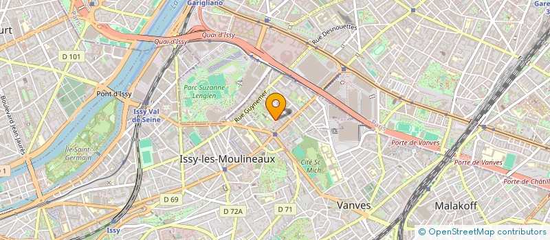 localisation de l'entreprise MONSIEUR JEAN VIDAL à ISSY-LES-MOULINEAUX