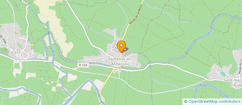 localisation de l'entreprise MONSIEUR JEAN VIDAL  VENTENAC-EN-MINERVOIS