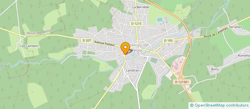 localisation de l'entreprise MONSIEUR JEAN VIDALLER à LISTRAC-MEDOC