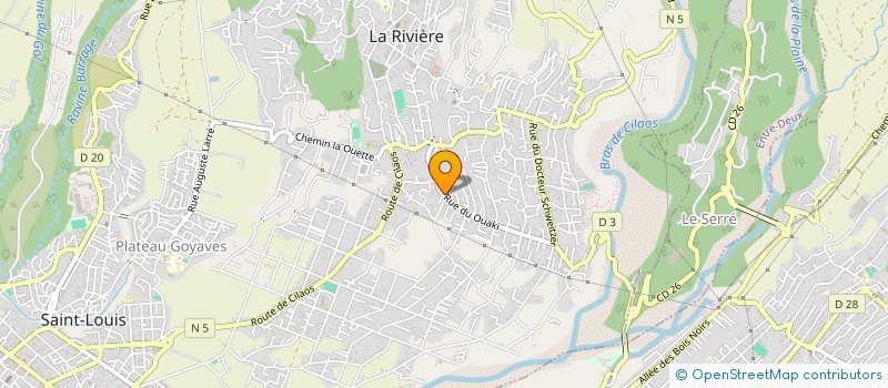localisation de l'entreprise MONSIEUR JEAN VIENNE à SAINT-LOUIS