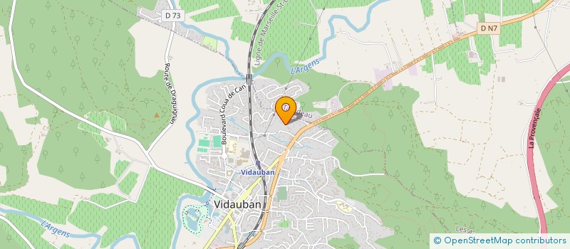 localisation de l'entreprise MONSIEUR JEAN VIGLIONE à VIDAUBAN