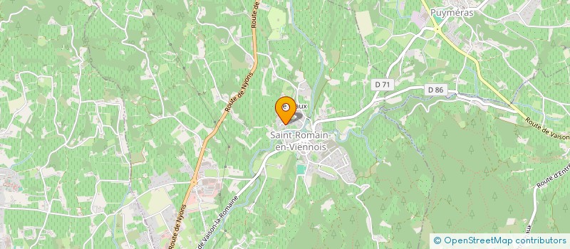 localisation de l'entreprise MONSIEUR JEAN VIGNAL  VAISON-LA-ROMAINE