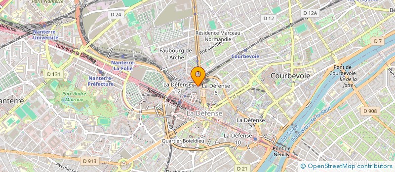 localisation de l'entreprise MONSIEUR JEAN VIGNAUD à PUTEAUX
