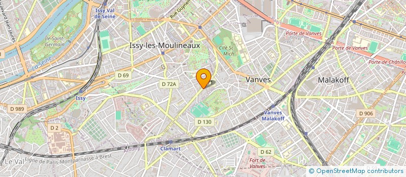 localisation de l'entreprise MONSIEUR JEAN VIGNE à ISSY-LES-MOULINEAUX