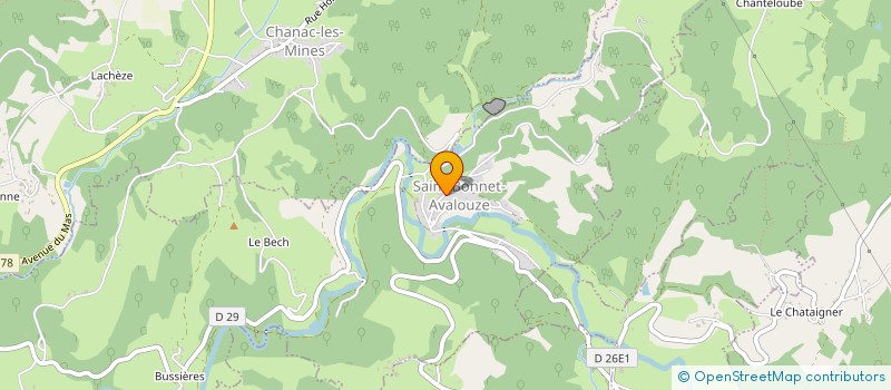 localisation de l'entreprise MONSIEUR JEAN VIGNE à LAGUENNE-SUR-AVALOUZE