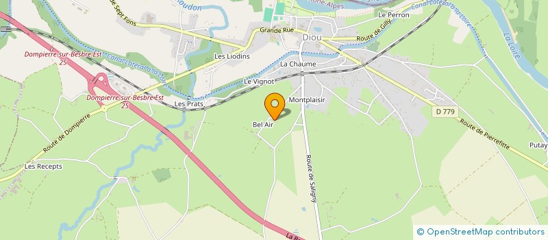 localisation de l'entreprise MONSIEUR JEAN VIGNOL  DIOU