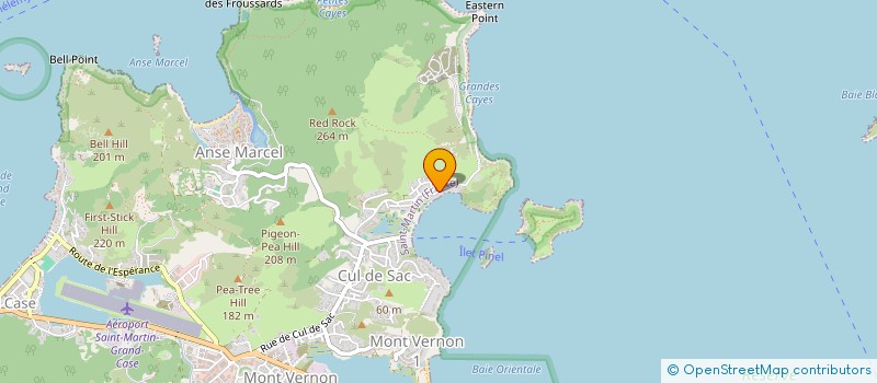 localisation de l'entreprise MONSIEUR JEAN VIGNON  SAINT-MARTIN