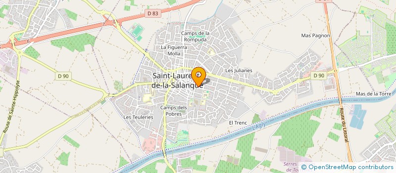 localisation de l'entreprise MONSIEUR JEAN VILERT  SAINT-LAURENT-DE-LA-SALANQUE