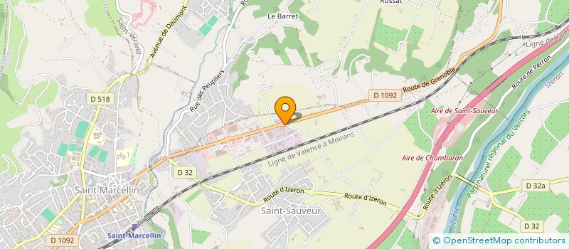 localisation de l'entreprise MONSIEUR JEAN VILLARD  SAINT-SAUVEUR