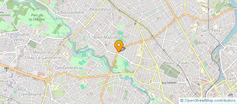 localisation de l'entreprise MONSIEUR JEAN VILLATTE à NANTES