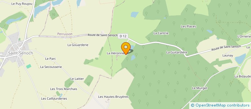 localisation de l'entreprise MONSIEUR JEAN VILLERET à VERNEUIL-SUR-INDRE