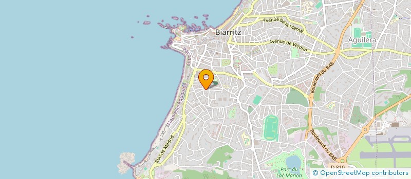 localisation de l'entreprise MONSIEUR JEAN VILTART à BIARRITZ