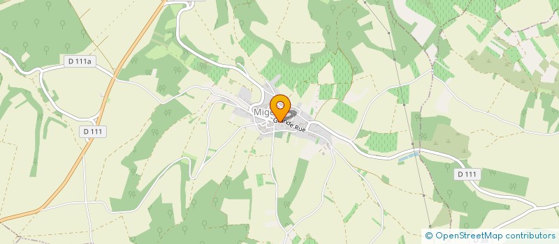 localisation de l'entreprise MONSIEUR JEAN VINATIER  MIGE
