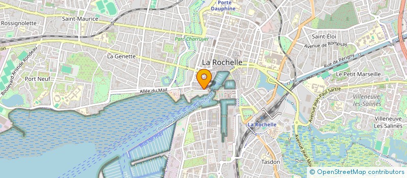 localisation de l'entreprise MONSIEUR JEAN VINATIER  LA ROCHELLE