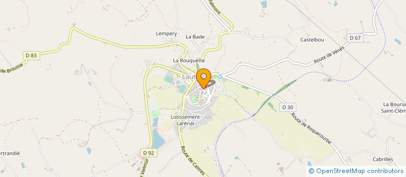 localisation de l'entreprise MONSIEUR JEAN VINAY à LAUTREC