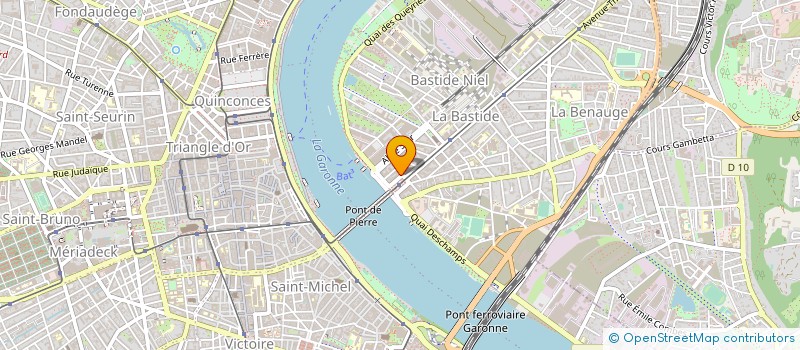 localisation de l'entreprise MONSIEUR JEAN VINCENDEAU à BORDEAUX
