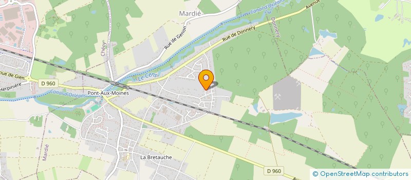 localisation de l'entreprise MONSIEUR JEAN VINCENT  MARDIE