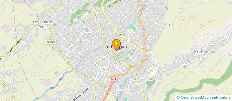 localisation de l'entreprise MONSIEUR JEAN VINCENT  LE TAMPON