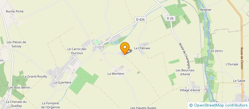 localisation de l'entreprise MONSIEUR JEAN-VINCENT BOUSSIQUET  CHINON