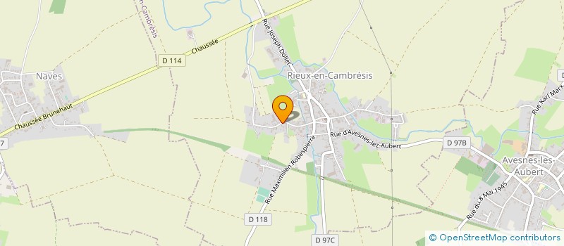 localisation de l'entreprise MONSIEUR JEAN VINCENT DEFOSSEZ  RIEUX-EN-CAMBRESIS