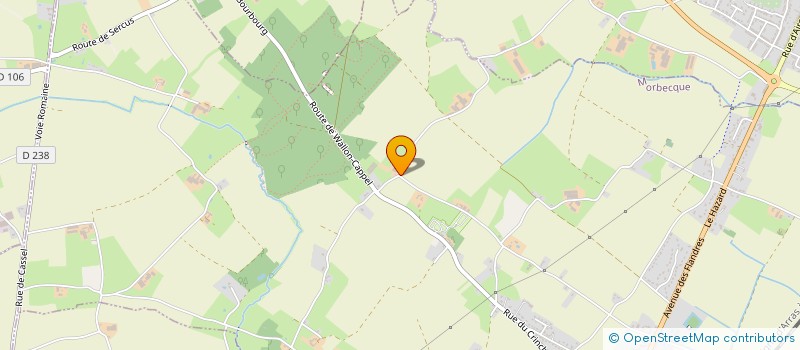 localisation de l'entreprise MONSIEUR JEAN-VINCENT LOUCHART  MORBECQUE