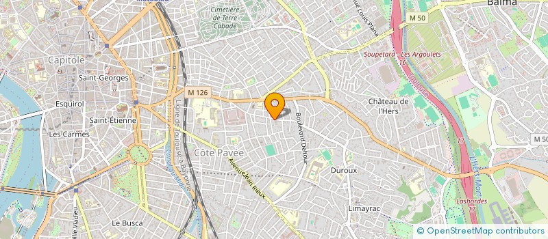 localisation de l'entreprise MONSIEUR JEAN-VINCENT REYMONDON  TOULOUSE