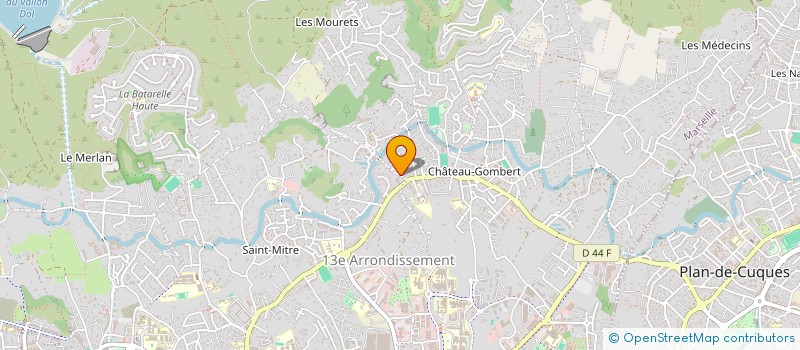 localisation de l'entreprise MONSIEUR JEAN VINET  MARSEILLE 13EME