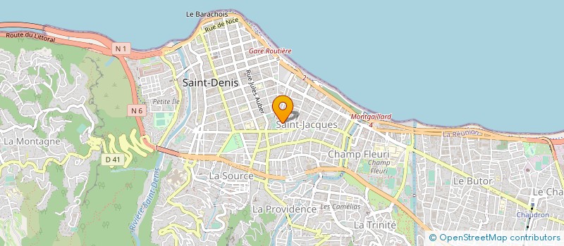 localisation de l'entreprise MONSIEUR JEAN VINGADACHETTY à SAINT-DENIS
