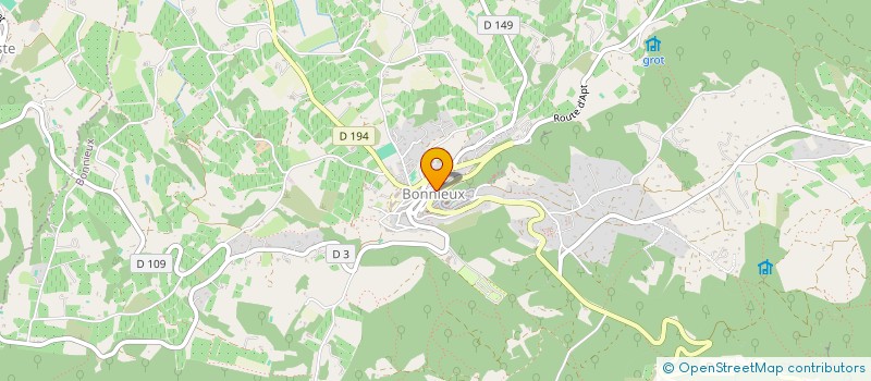 localisation de l'entreprise MONSIEUR JEAN VINOLO à BONNIEUX
