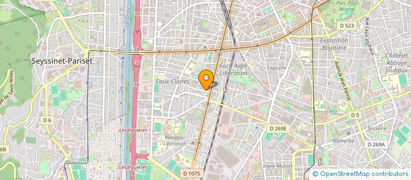 localisation de l'entreprise MONSIEUR JEAN VINSON à GRENOBLE