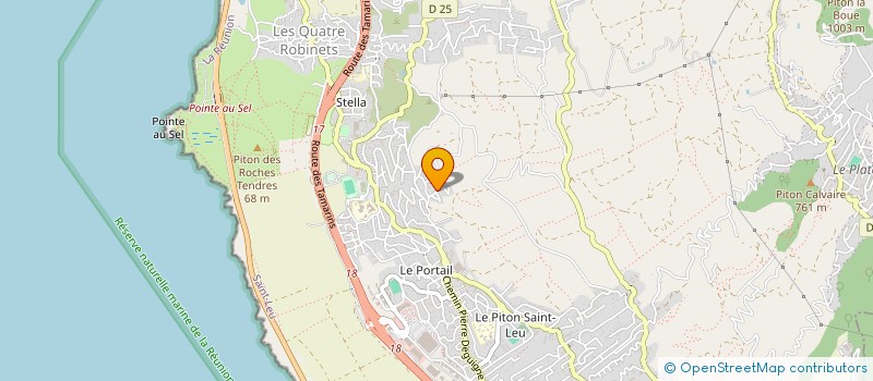 localisation de l'entreprise MONSIEUR JEAN VIRASSAMY à SAINT-LEU