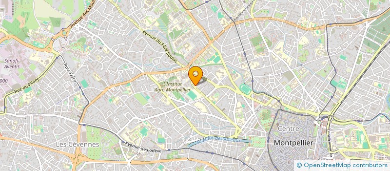 localisation de l'entreprise MONSIEUR JEAN VIREY à MONTPELLIER