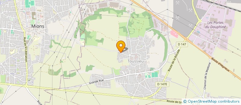 localisation de l'entreprise MONSIEUR JEAN VISCOGLIOSI  TOUSSIEU