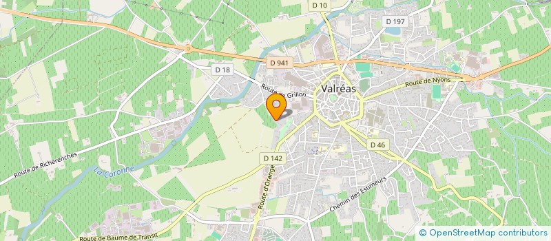 localisation de l'entreprise MONSIEUR JEAN VISOMBLAIN à VALREAS