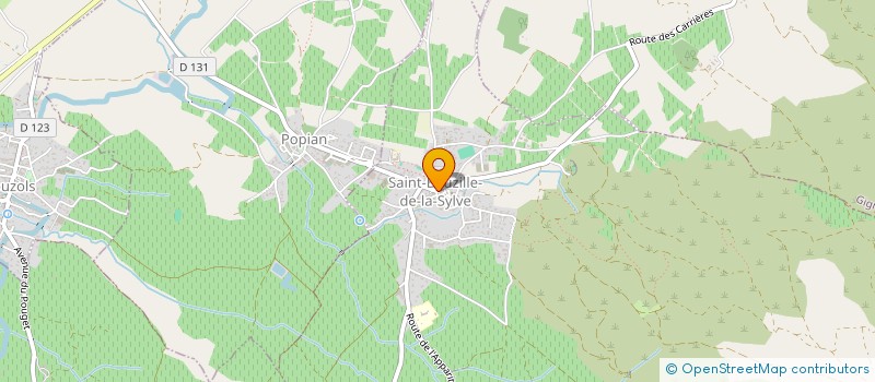 localisation de l'entreprise MONSIEUR JEAN VISSEQ  SAINT-BAUZILLE-DE-LA-SYLVE