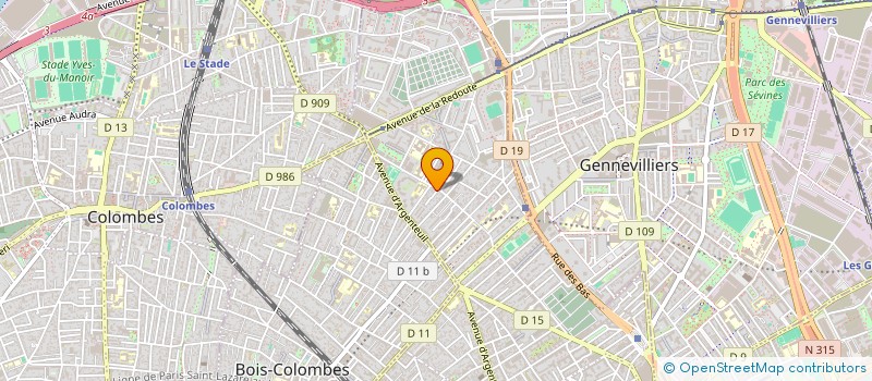 localisation de l'entreprise MONSIEUR JEAN VISSOL  ASNIERES-SUR-SEINE