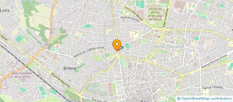 localisation de l'entreprise MONSIEUR JEAN VITO à PAU