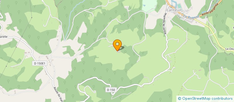 localisation de l'entreprise MONSIEUR JEAN VITRAT  PALAZINGES