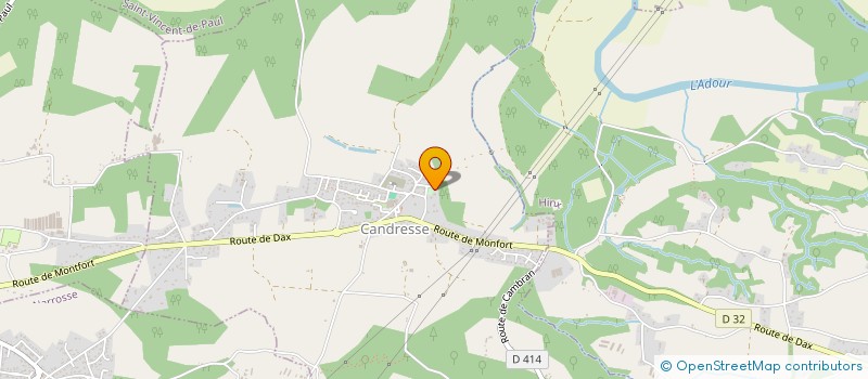 localisation de l'entreprise MONSIEUR JEAN VITRE  HINX