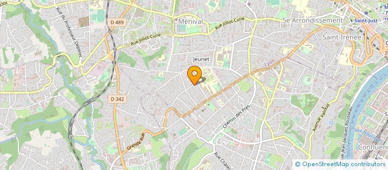 localisation de l'entreprise MONSIEUR JEAN VITRY à LYON