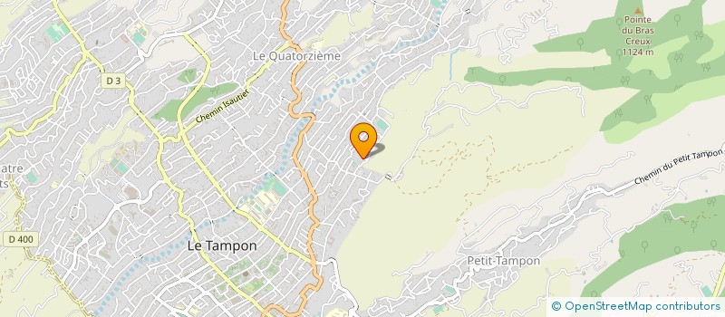 localisation de l'entreprise MONSIEUR JEAN VITRY  LE TAMPON